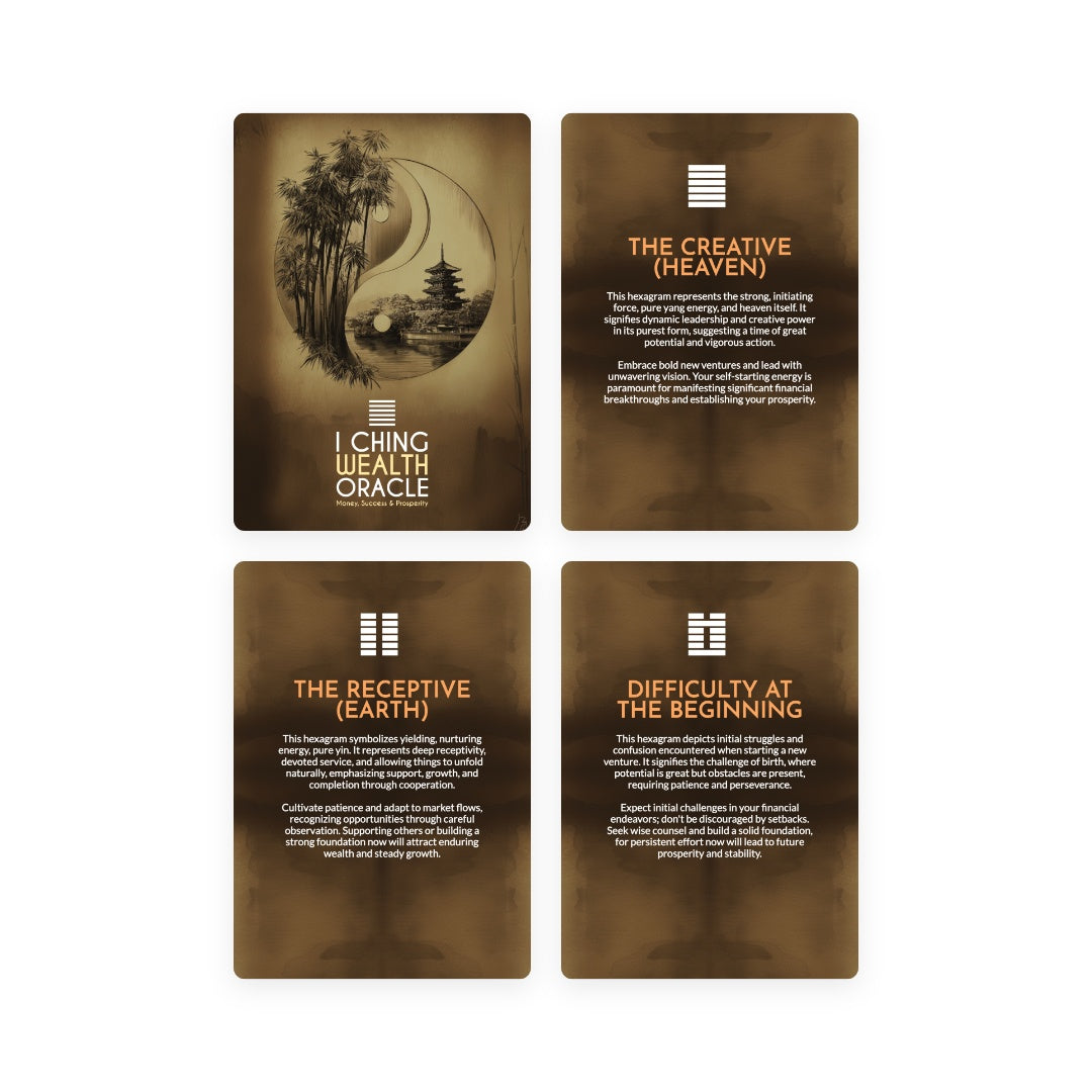 I Ching Wealth Oracle - Money, Success and Prosperity