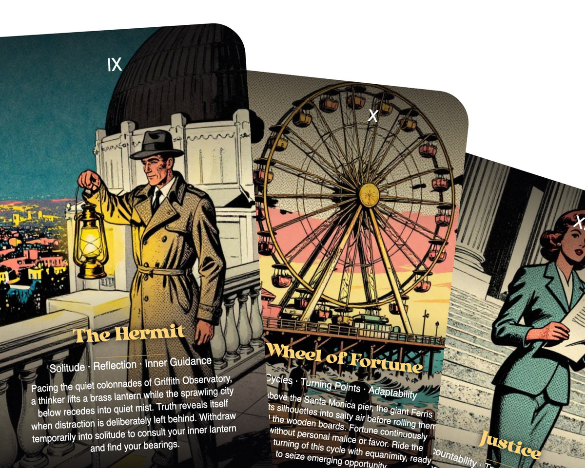 The Tarot of Los Angeles — arrangement 9