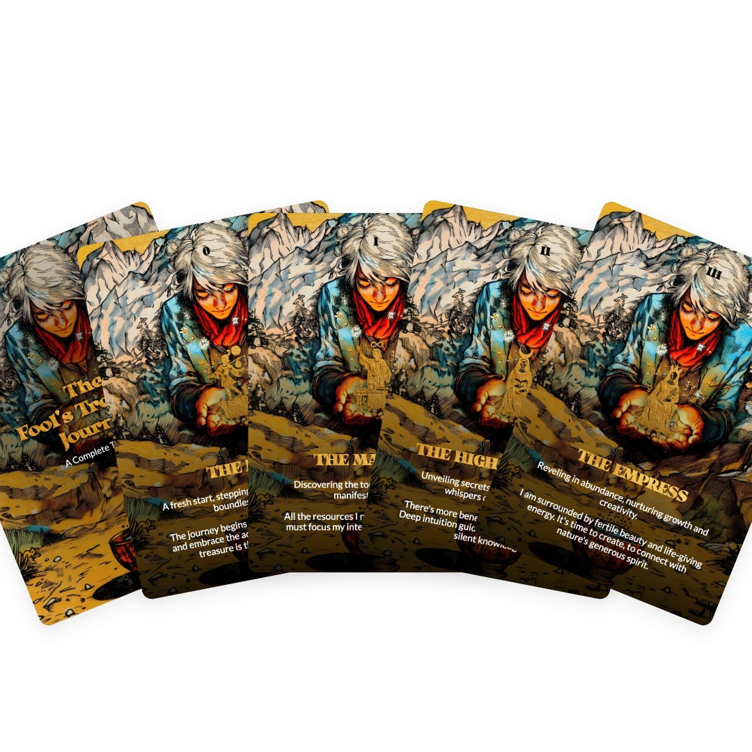 The Fool's Treasure Journey - 78 Cards