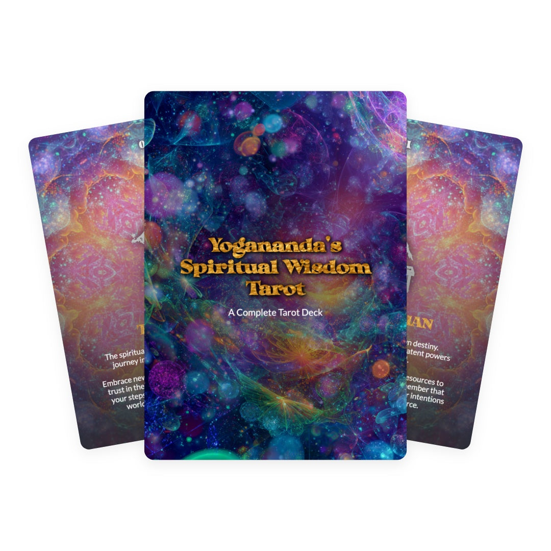 Yogananda's Spiritual Wisdom Tarot
