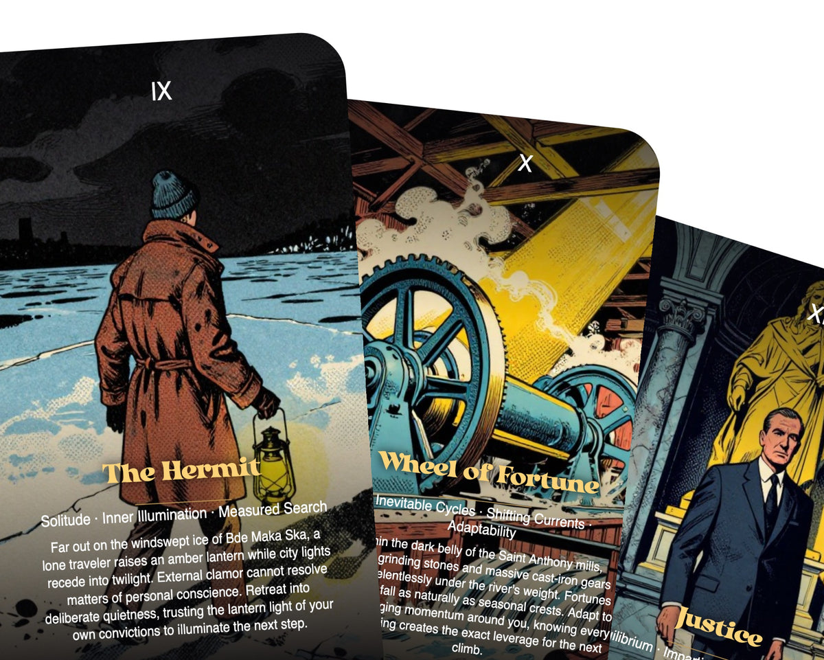 The Tarot of Minneapolis — arrangement 9