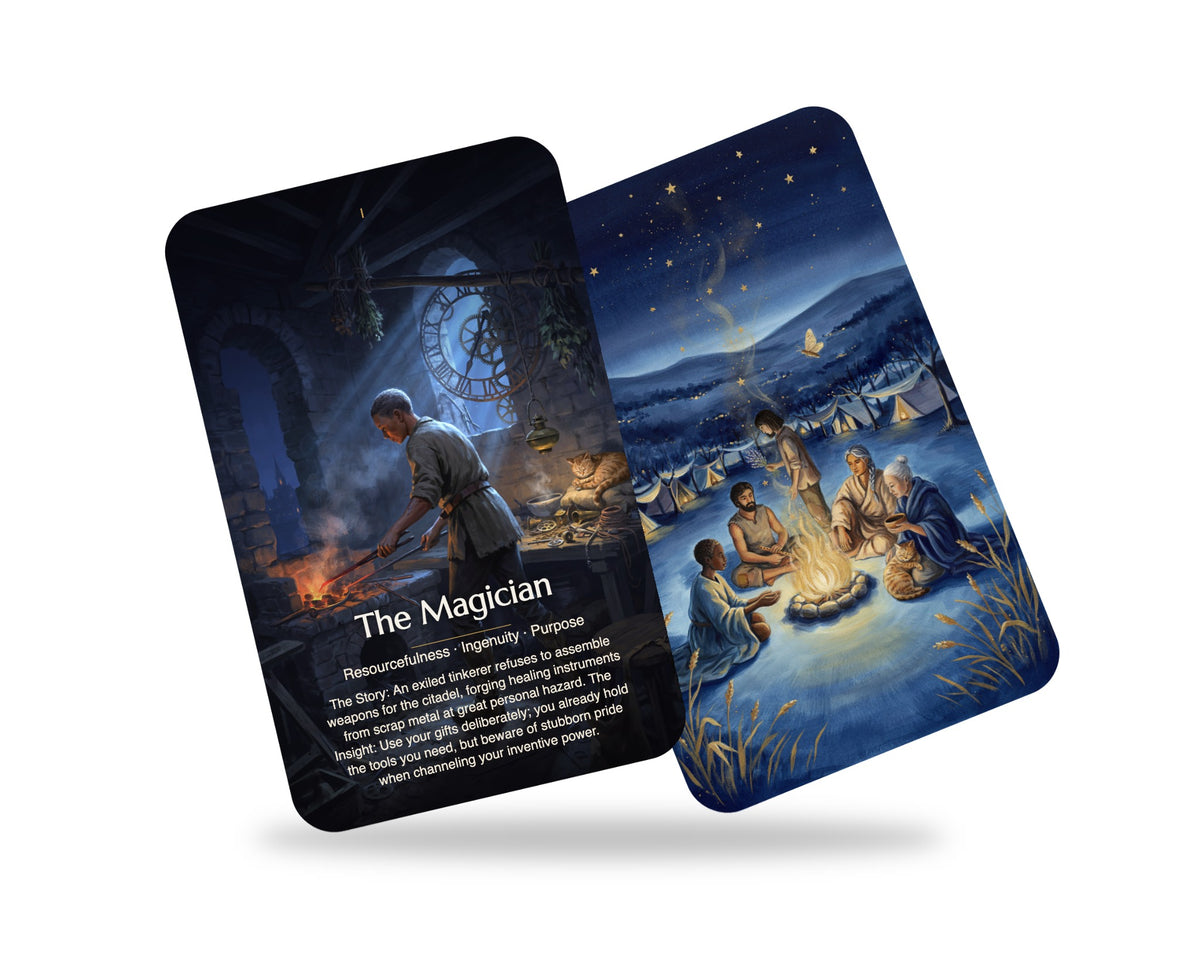 Rebel Outsiders Tarot — arrangement 9