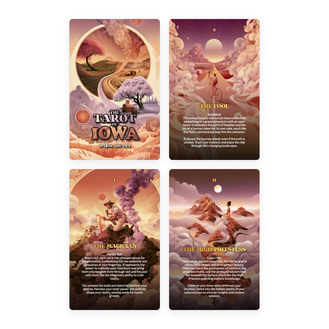 The Tarot of Iowa - The 22 Major Arcana