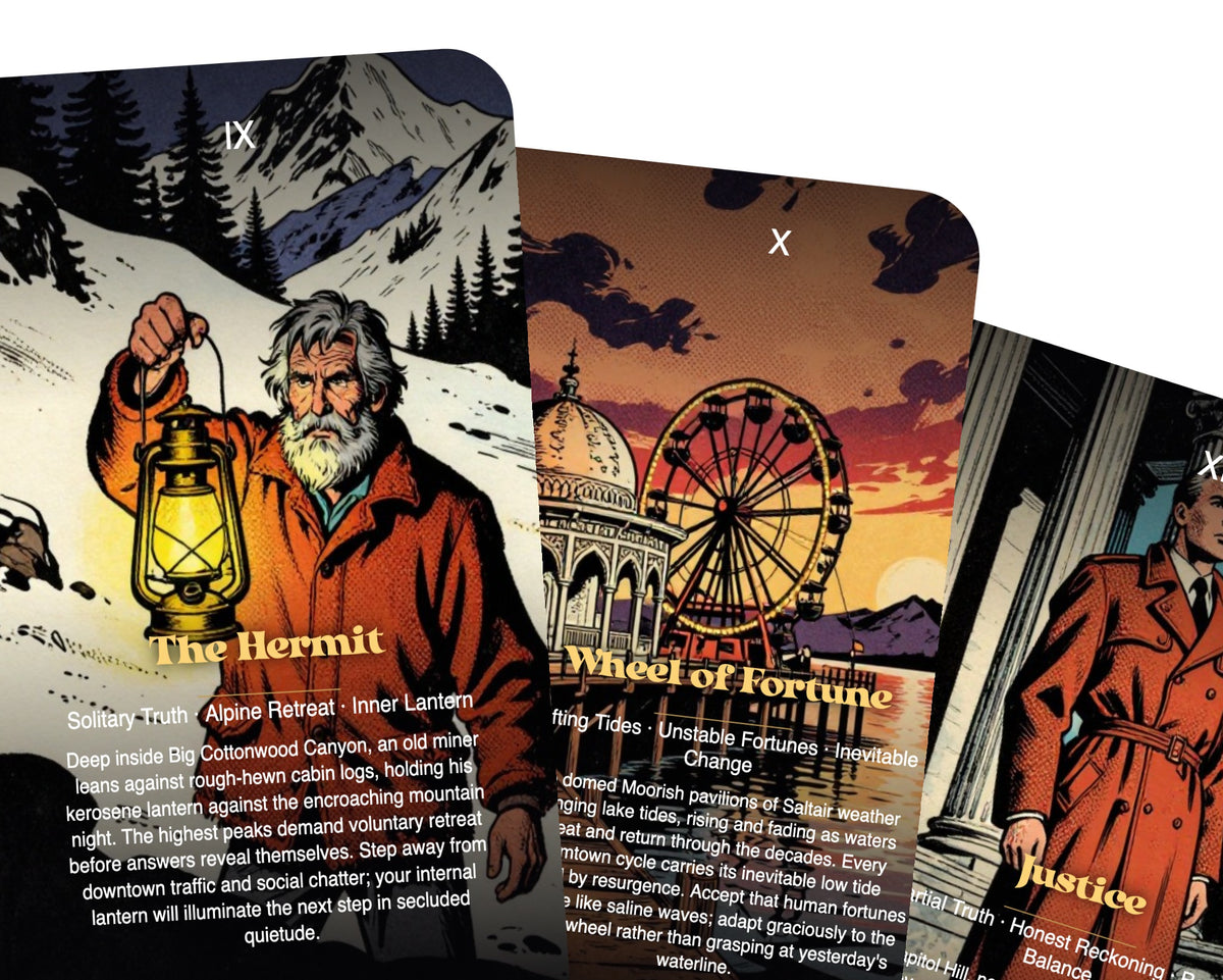 The Tarot of Salt Lake City — arrangement 9