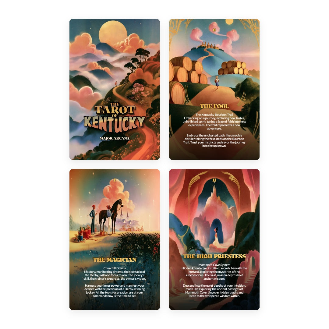 The Tarot of Kentucky - The 22 Major Arcana Arcana