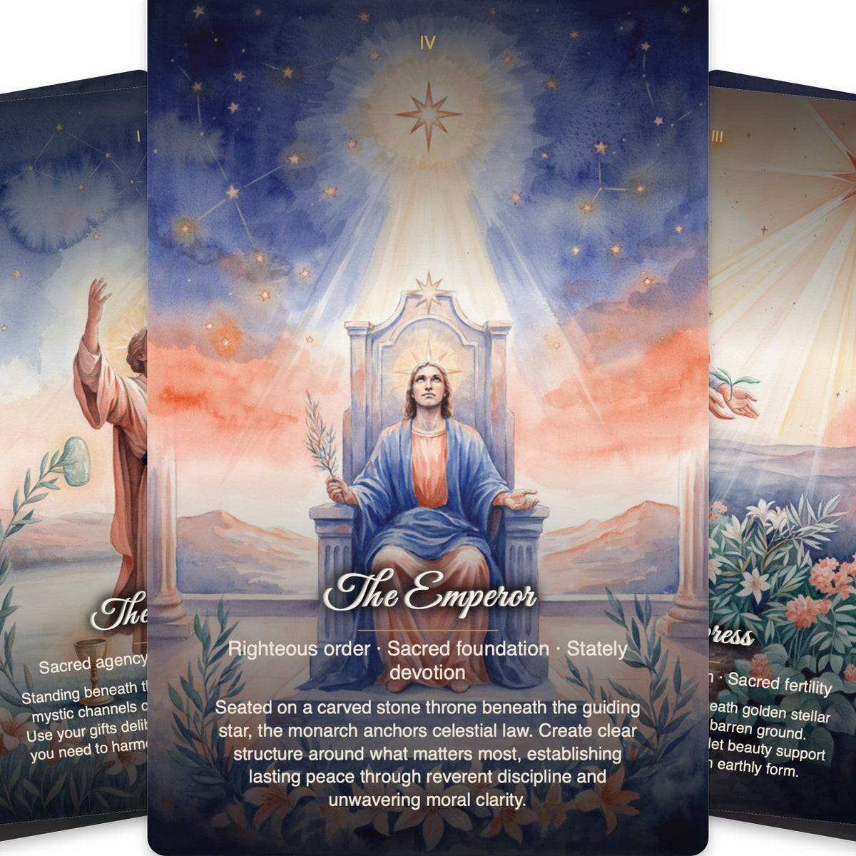 The Tarot of Jesus Star - 24 Card Archetypal Tarot Deck with Sacred Christian Art — arrangement 11