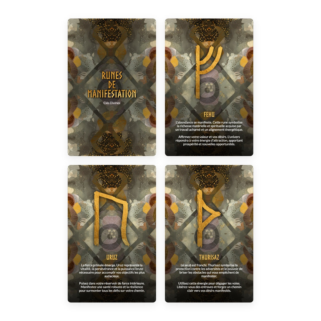 Runes de Manifestation: Clés Divines