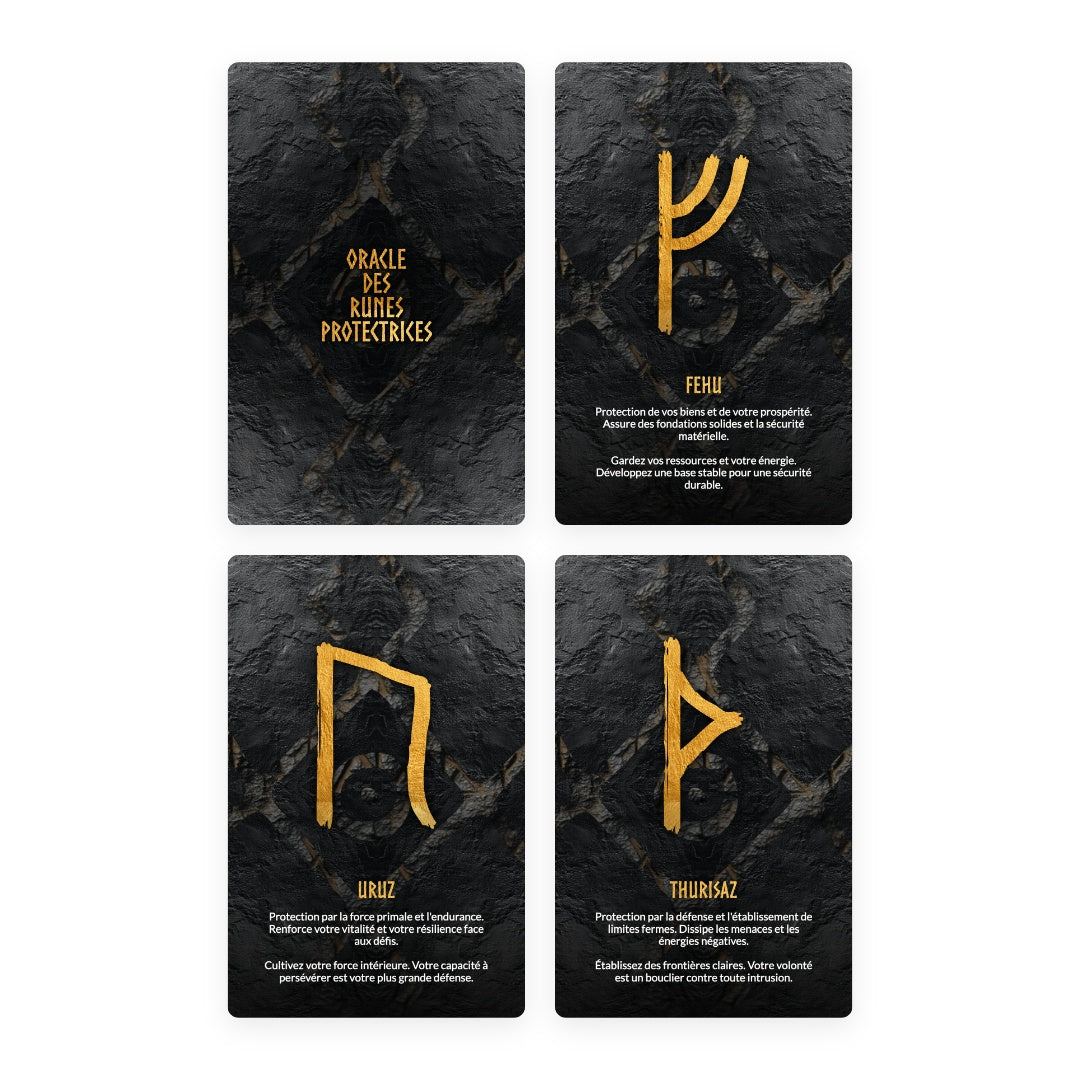 Oracle des Runes Protectrices (Français)