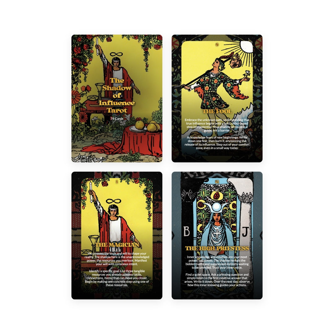Shadow of Influence Tarot - 78 Cards