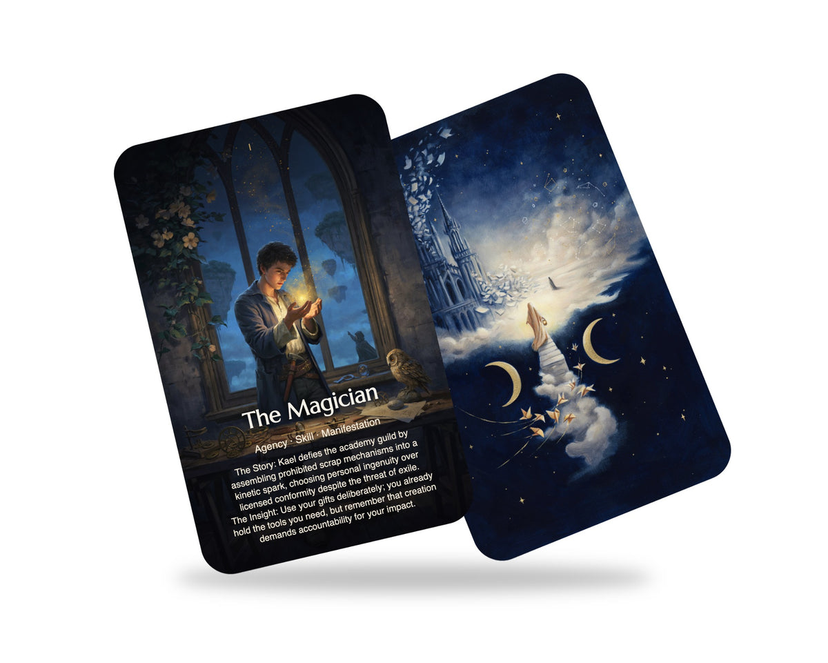 Rebel Dreamers Tarot — arrangement 9