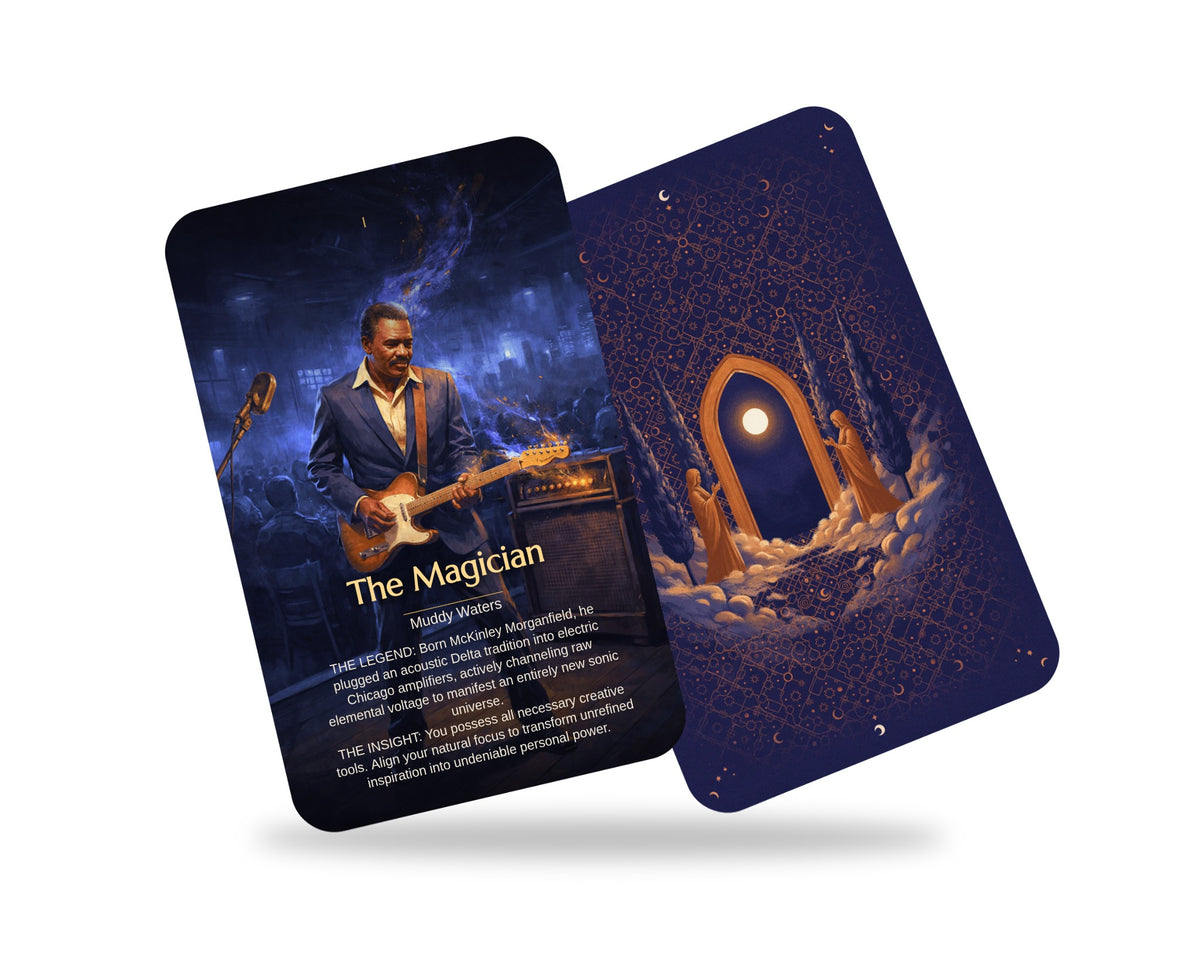 Blues Legends Tarot — arrangement 9
