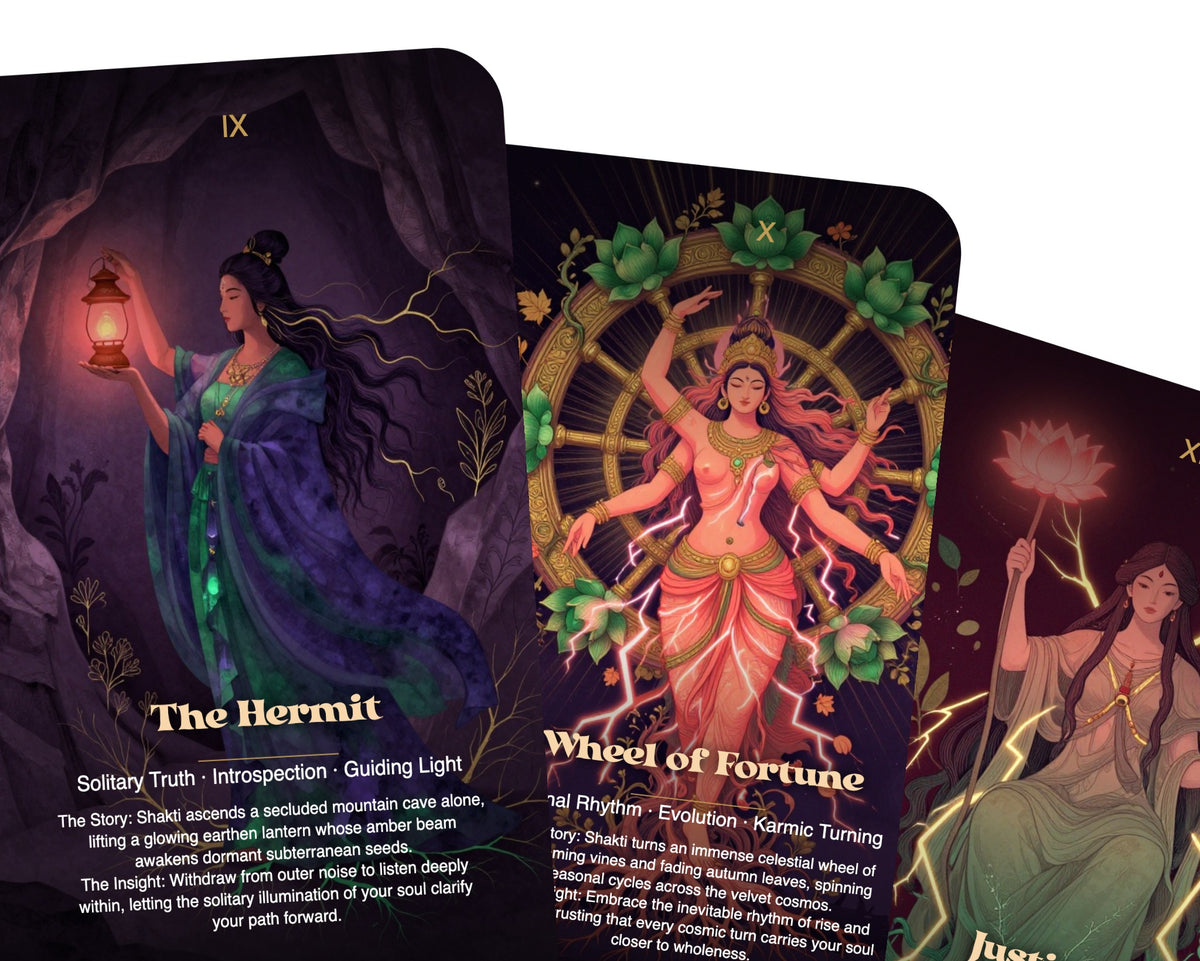 Shakti The Power of Becoming Tarot — arrangement 9