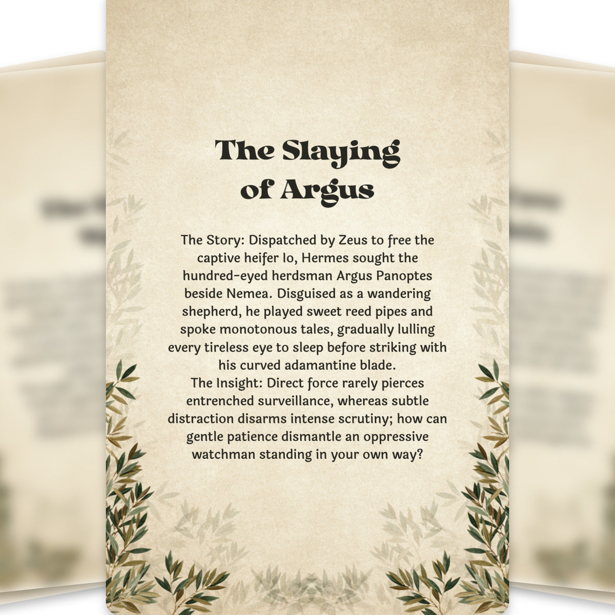 The Oracle of Hermes – Greek Messenger God Oracle Cards, 22-Card Mythology Deck — arrangement 11