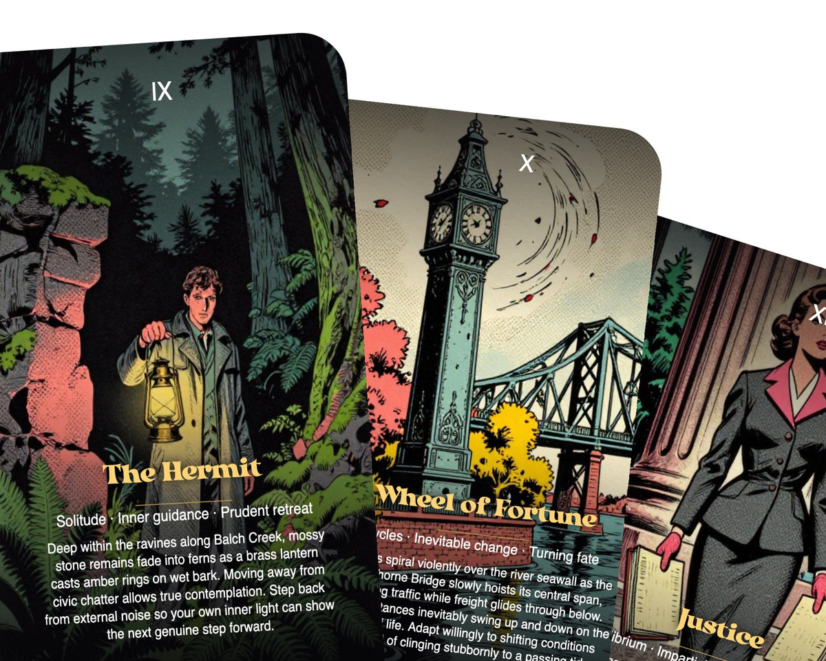The Tarot of Portland, Oregon — arrangement 9