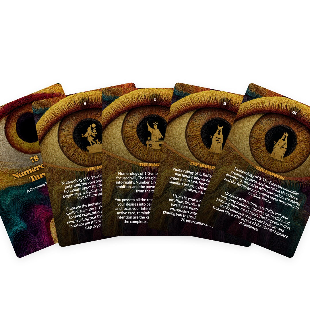 78 Numerology Tarot - 78 Cards