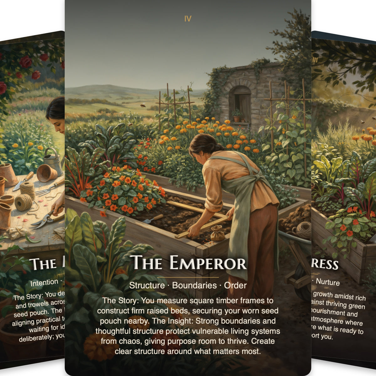 Green Witch Tarot — arrangement 11