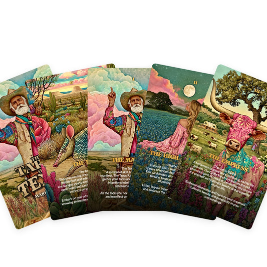 The Tarot of Texas - The 22 Major Arcana