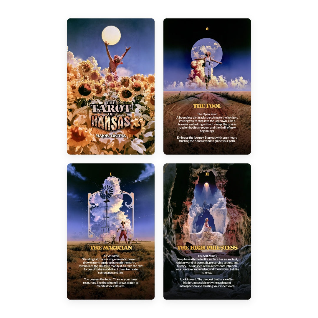 The Tarot of Kansas - The 22 Major arcana