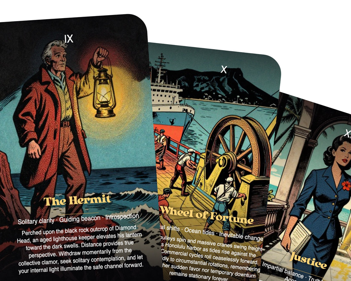 The Tarot of Honolulu — arrangement 9