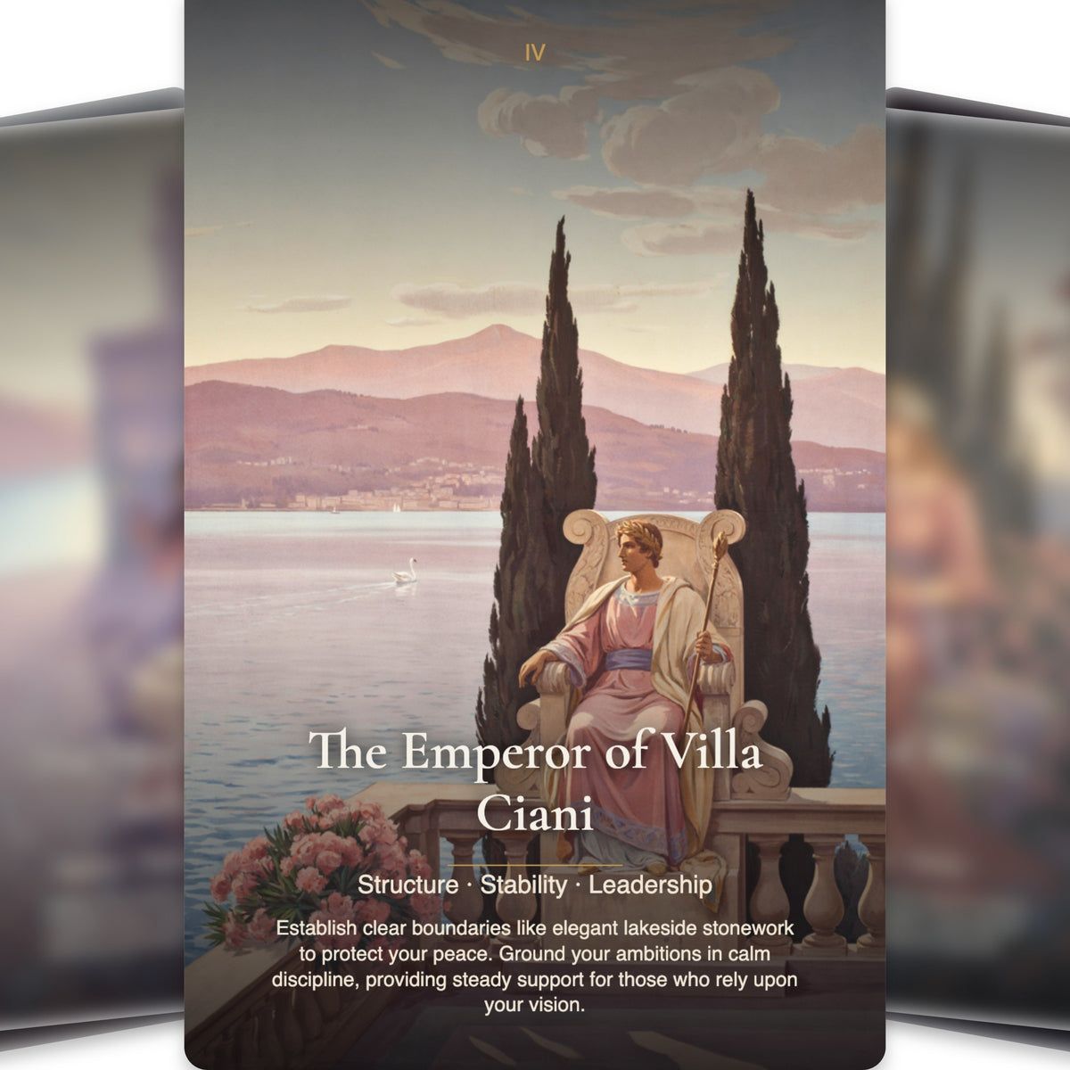 The Tarot of Lugano — arrangement 11