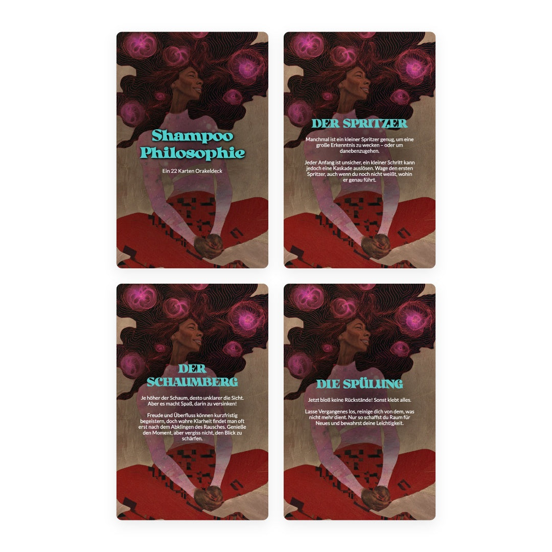 Shampoo Philosophie: Dein Kartendeck