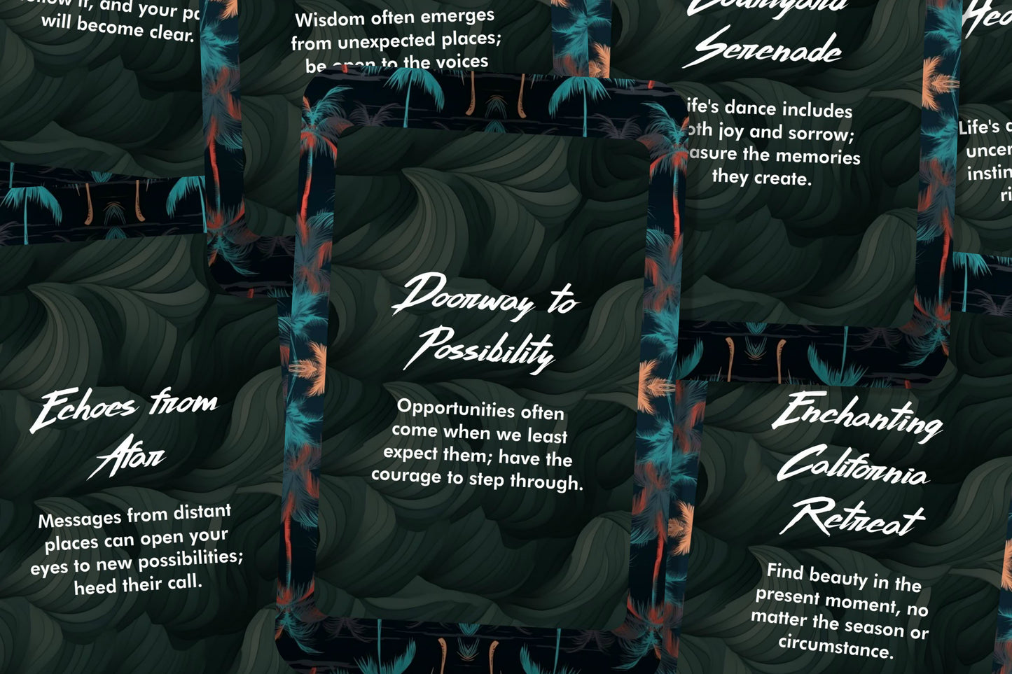 The Celestial Hotel Oracle - Where Insight Meets Inspiration - Divination tools - Inspired by Music