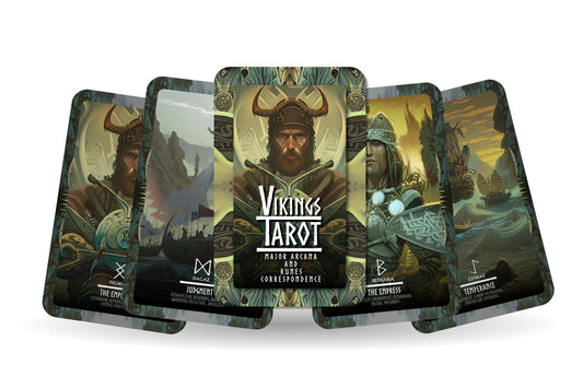 Vikings Tarot - Norse Cards - Major Arcana - Runes - Nordic Tarot