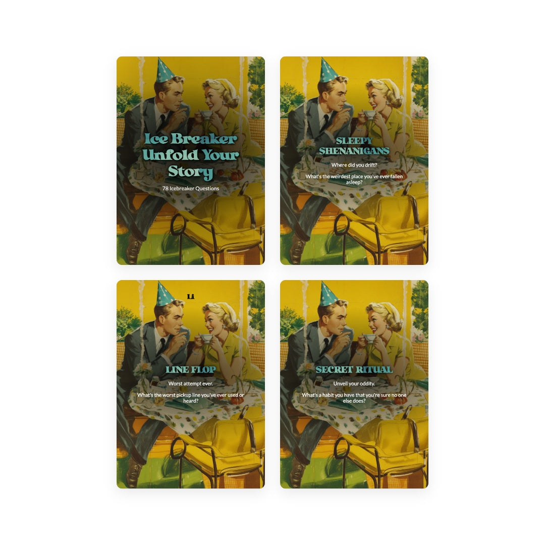 Ice Breaker: Unfold Your Story Deck - Party Deck