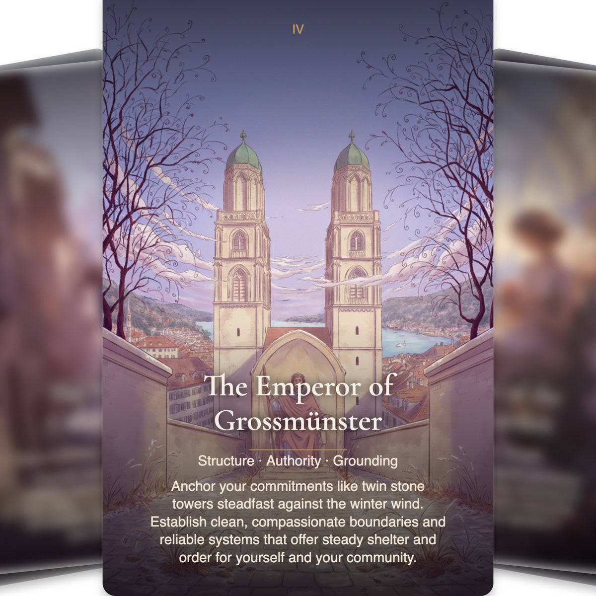 The Tarot of Zürich — arrangement 11