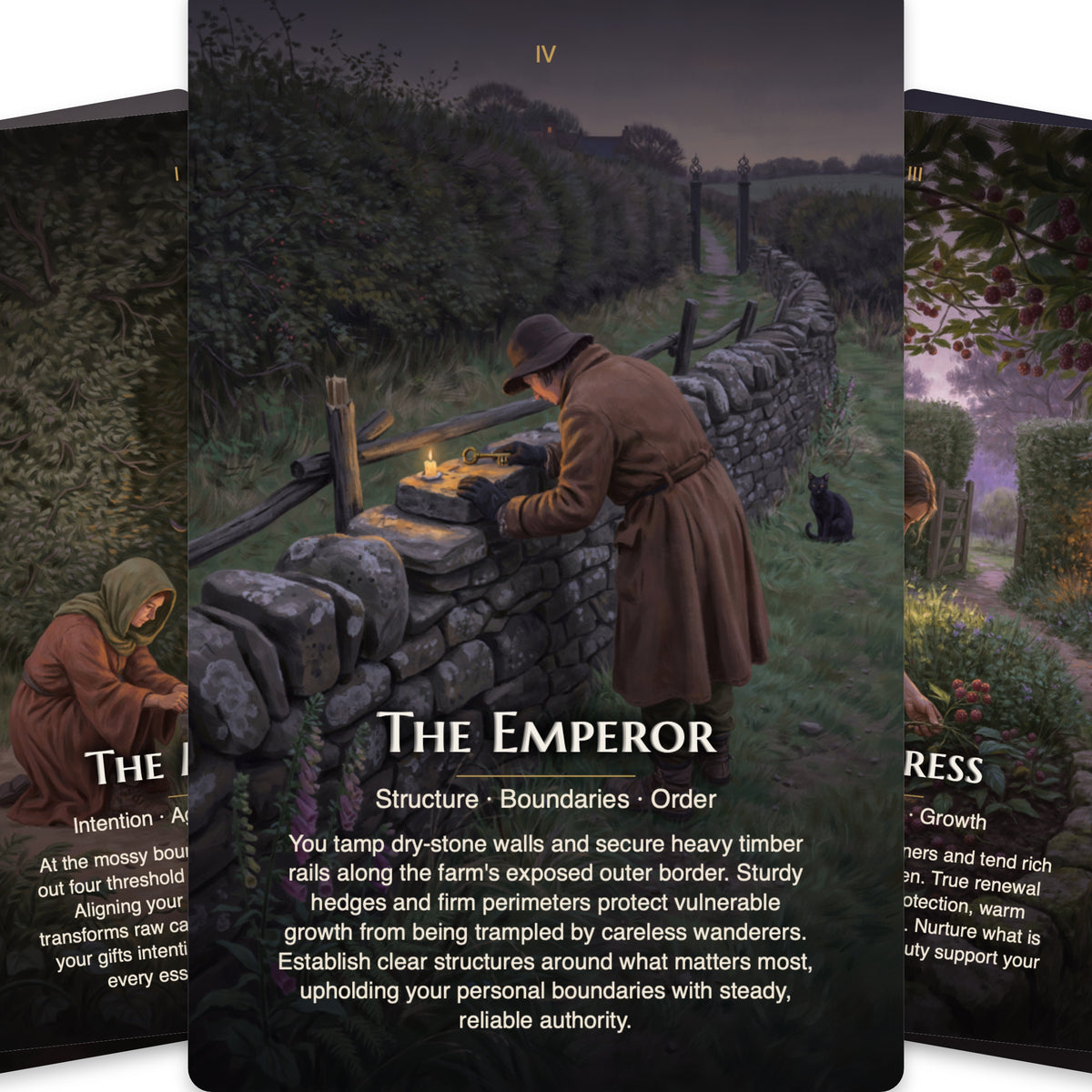 Hedge Witch Tarot — arrangement 11