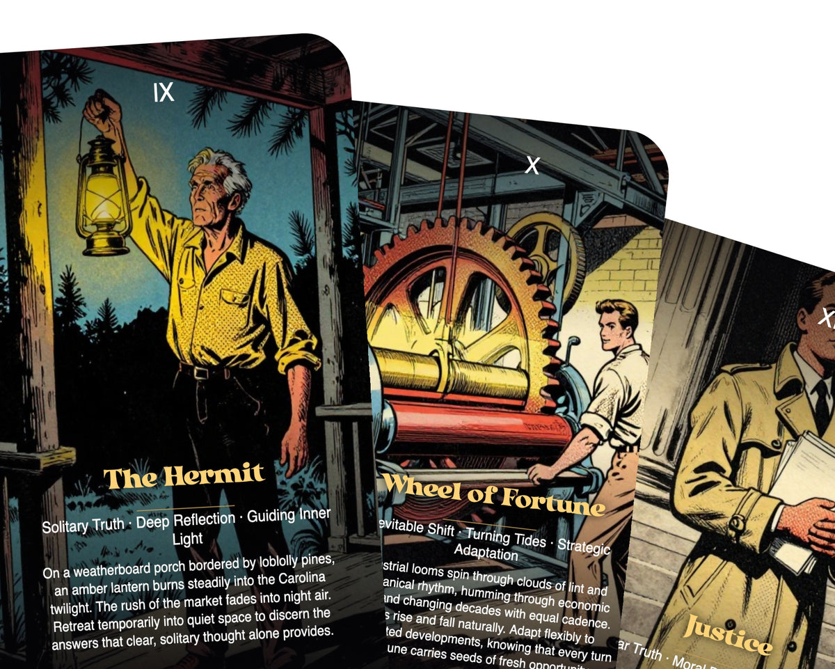 The Tarot of Charlotte — arrangement 9