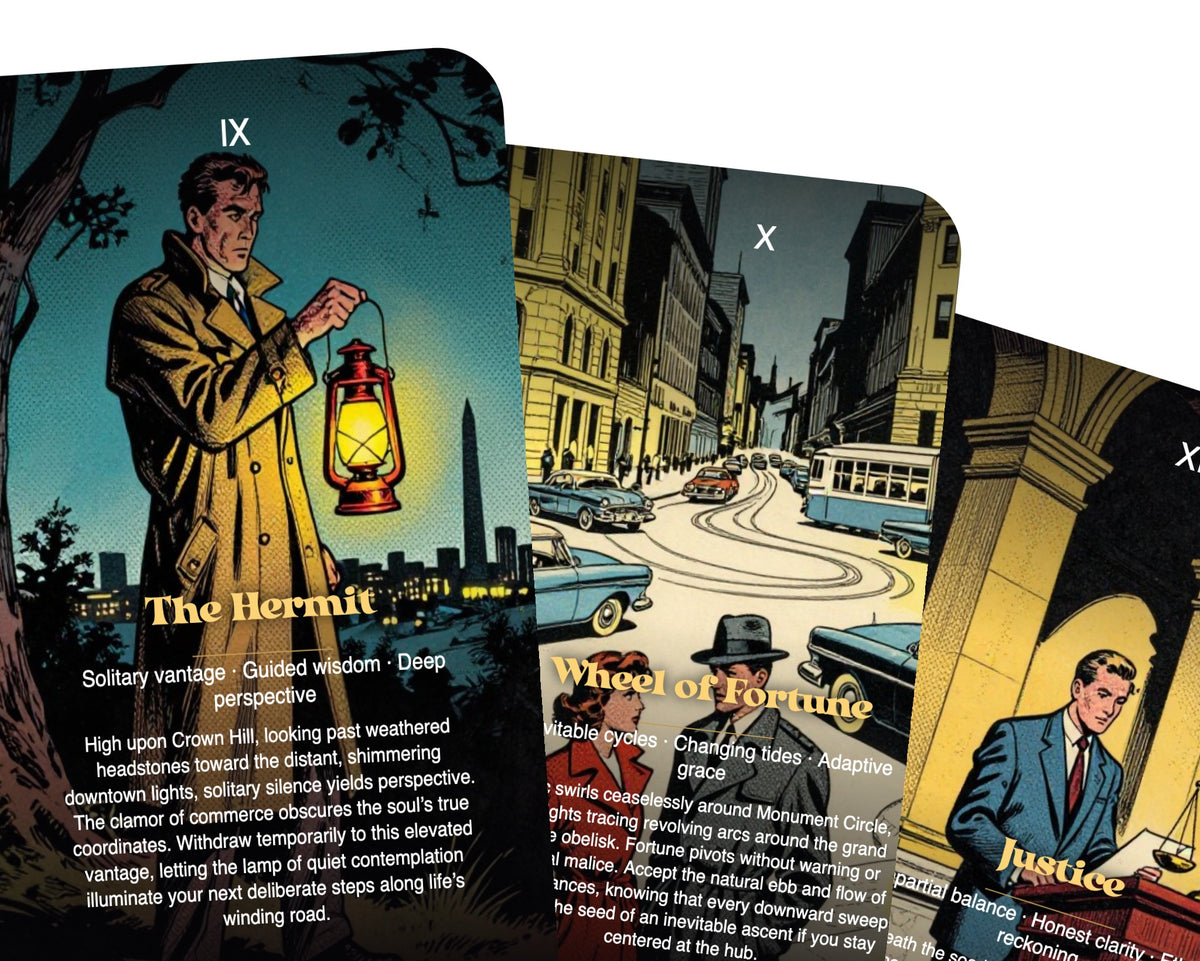 The Tarot of Indianapolis — arrangement 9