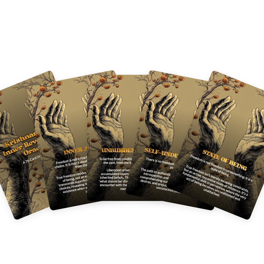 Krishnamurti - Inner Revolution Oracle - 78 Cards