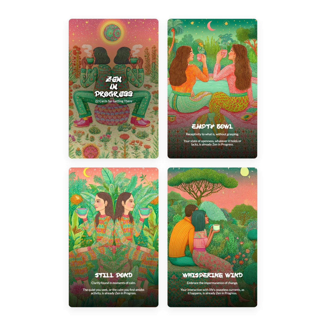 Zen Progress - 22 Oracle Cards for Getting There