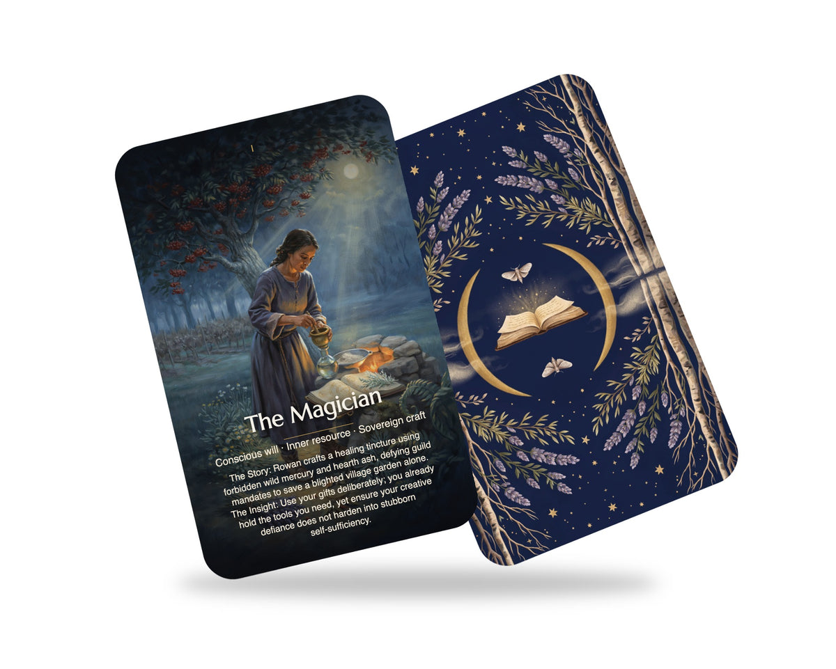 Rebel Witches Tarot — arrangement 9