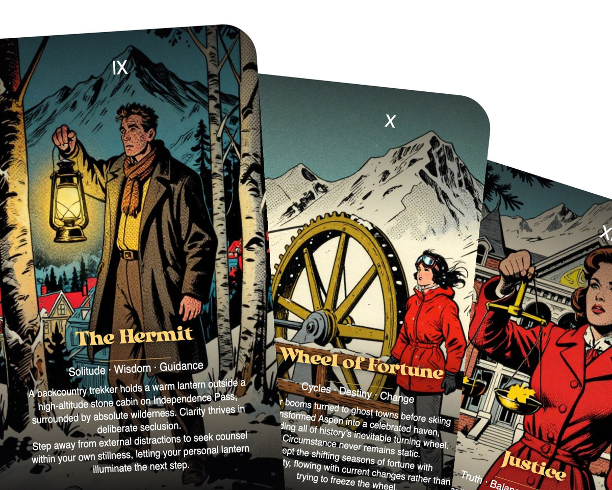 The Tarot of Aspen — arrangement 9
