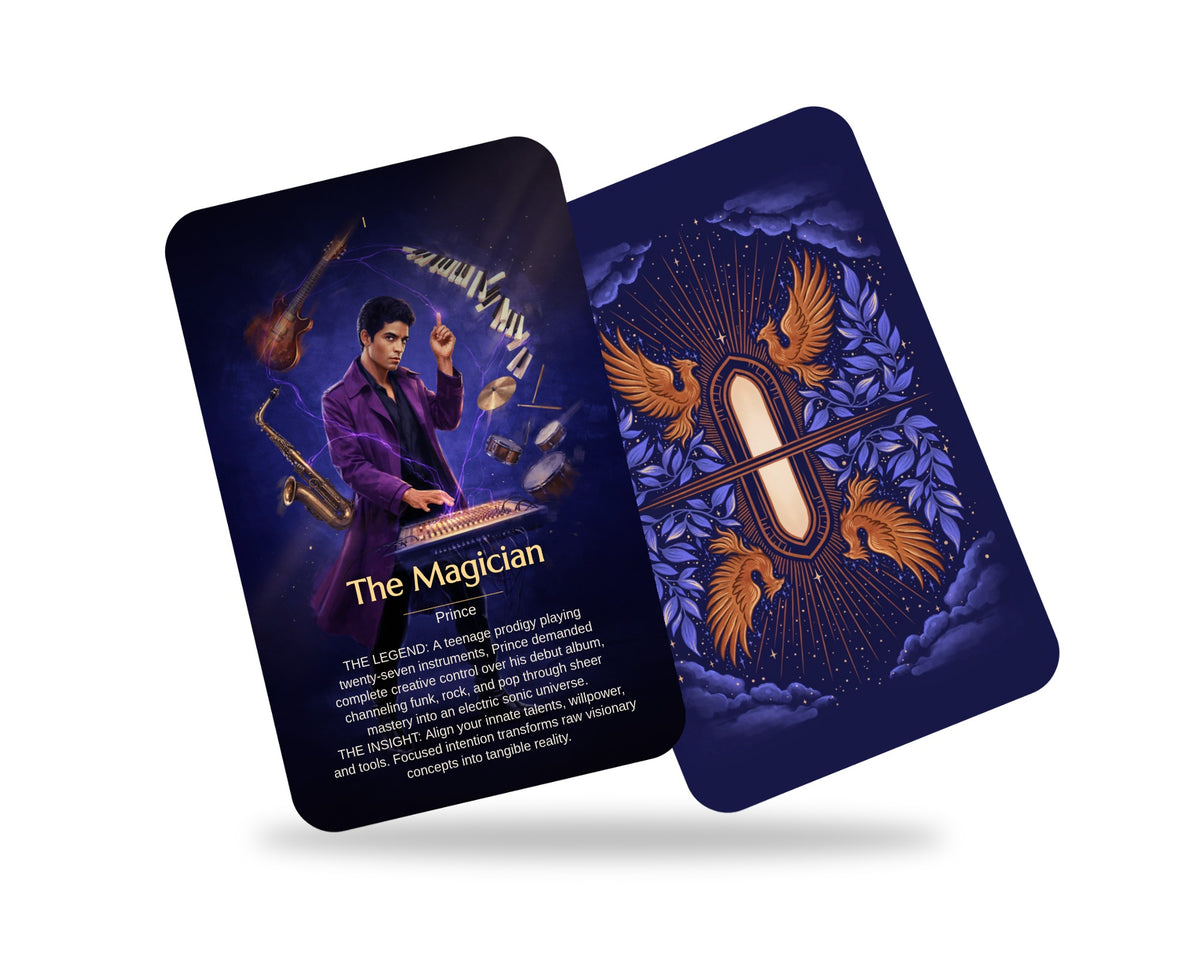 Pop Legends Tarot — arrangement 9