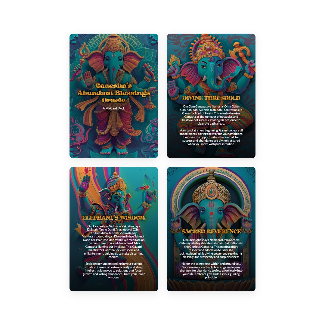Ganesha's Abundant Blessings Oracle