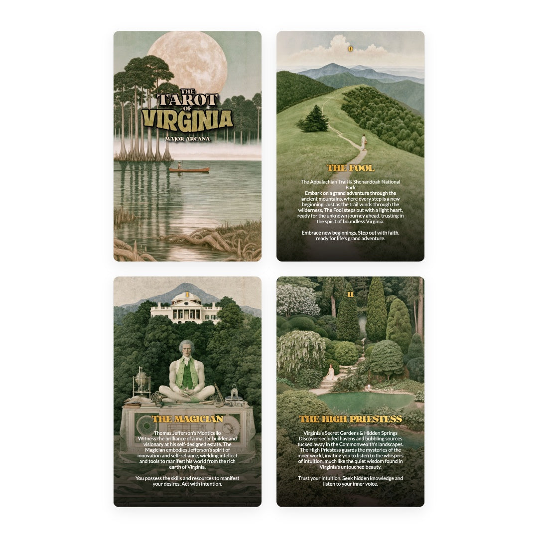 The Tarot of Virginia - The 22 Major Arcana