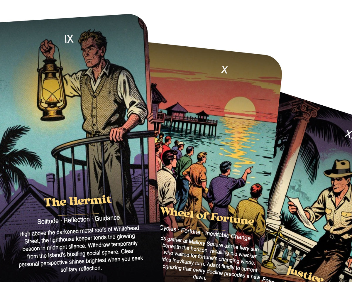 The Tarot of Key West — arrangement 9