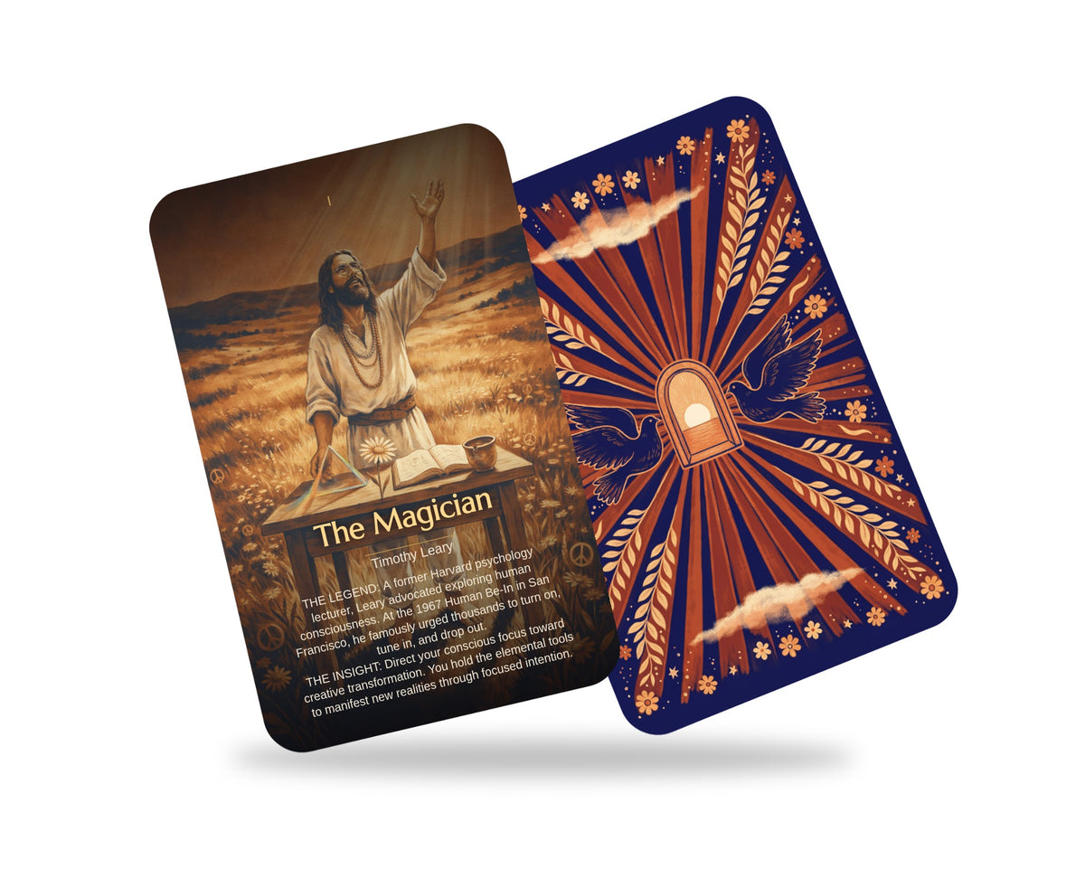 Hippie Legends Tarot — arrangement 9