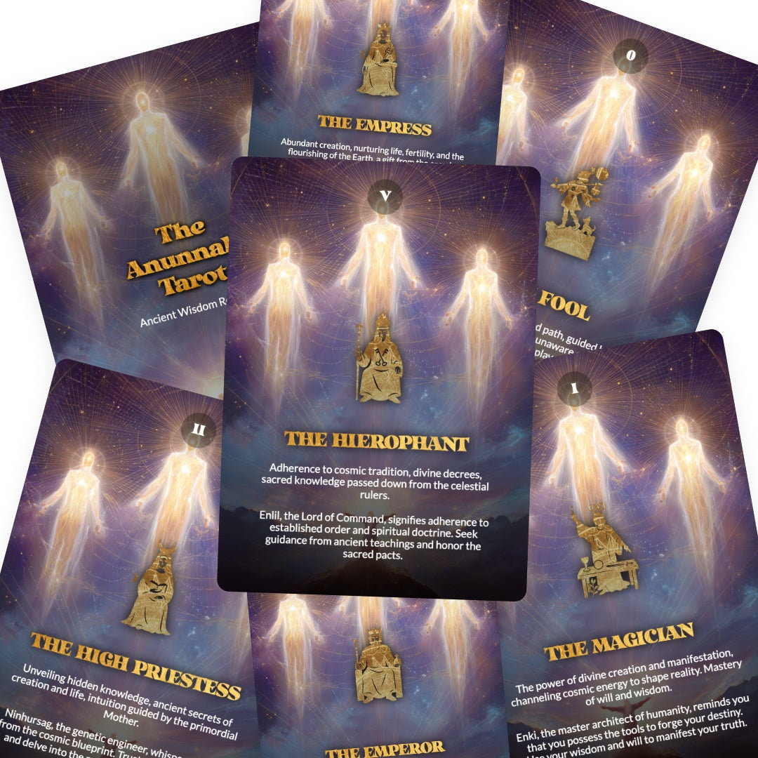 Anunnaki Tarot: Ancient Wisdom Revealed - 78 cards