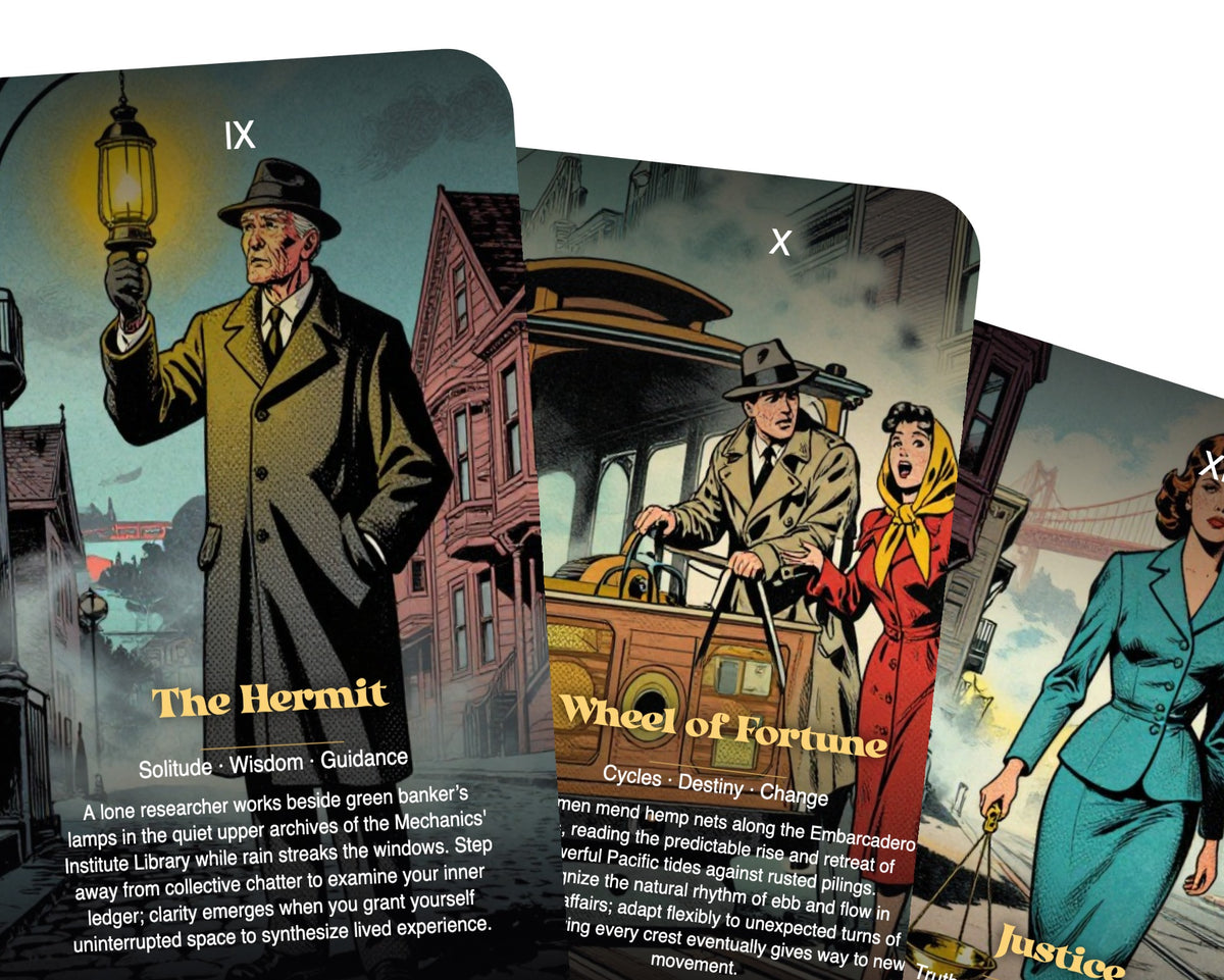 The Tarot of San Francisco — arrangement 9