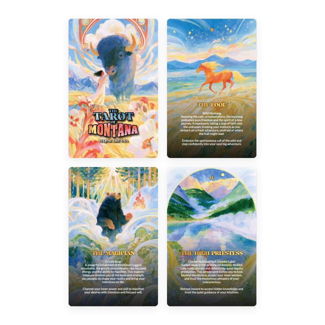 The Tarot of Montana - The 22 Major Arcana