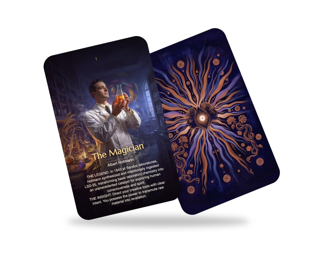 Psychedelic Legends Tarot — arrangement 9