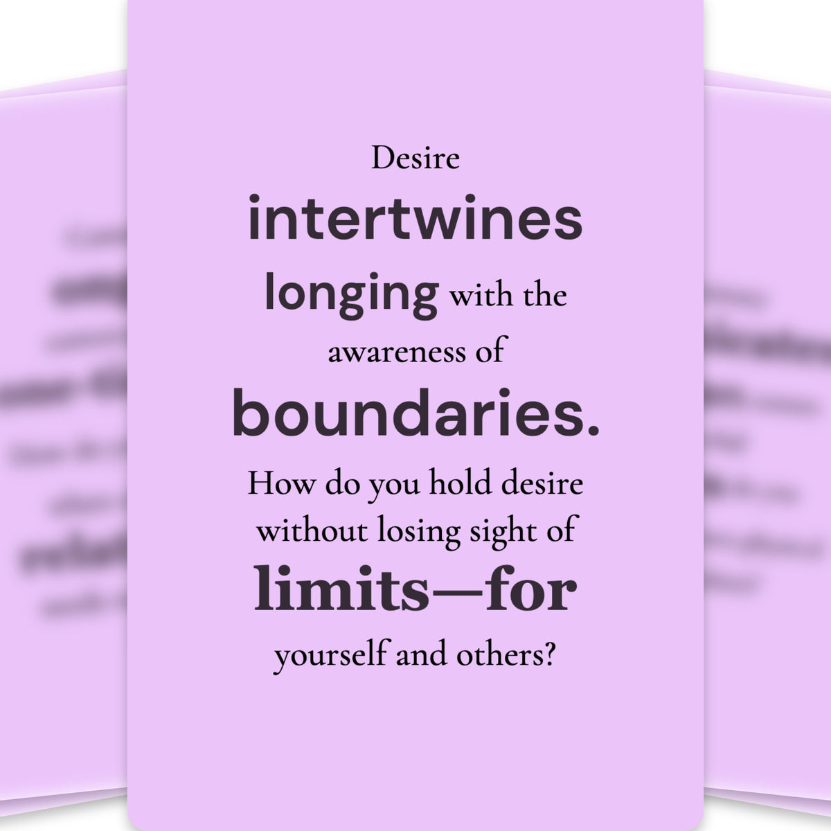 78 Questions About Intimacy Oracle — arrangement 11