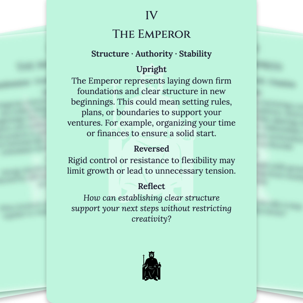 The Tarot of New Beginnings — For Beginners — arrangement 11