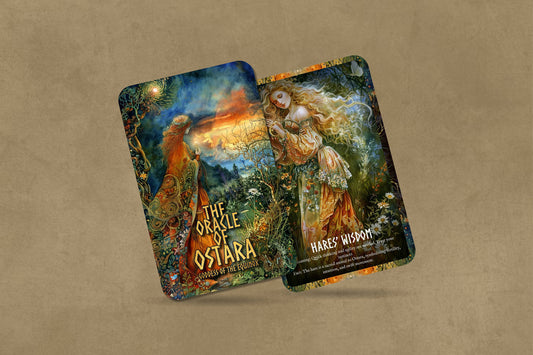 The Oracle of Ostara - Goddesses of the Equinox - Oracle cards - Nordic Goddess Insights - Divination Tools