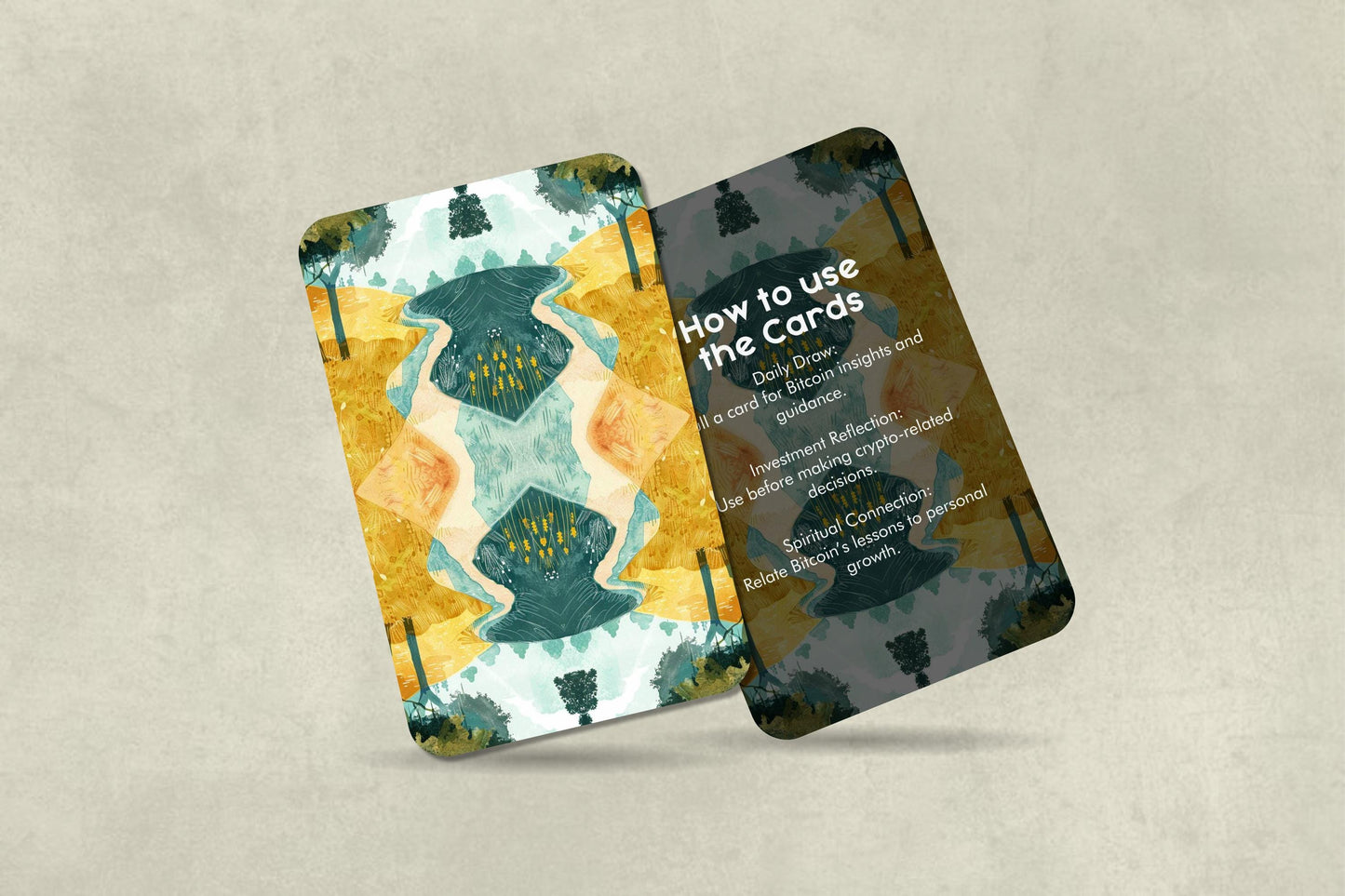 Dogecoin Oracle Cards - Unique blend of crypto knowledge, life lessons, and universal truths