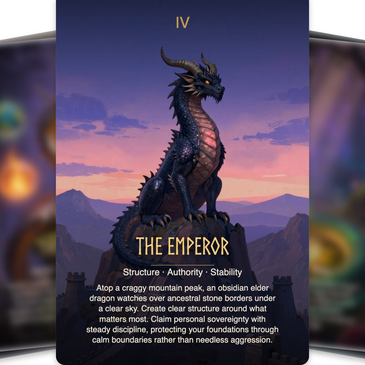 The Last Dragon Tarot - 78 Cards